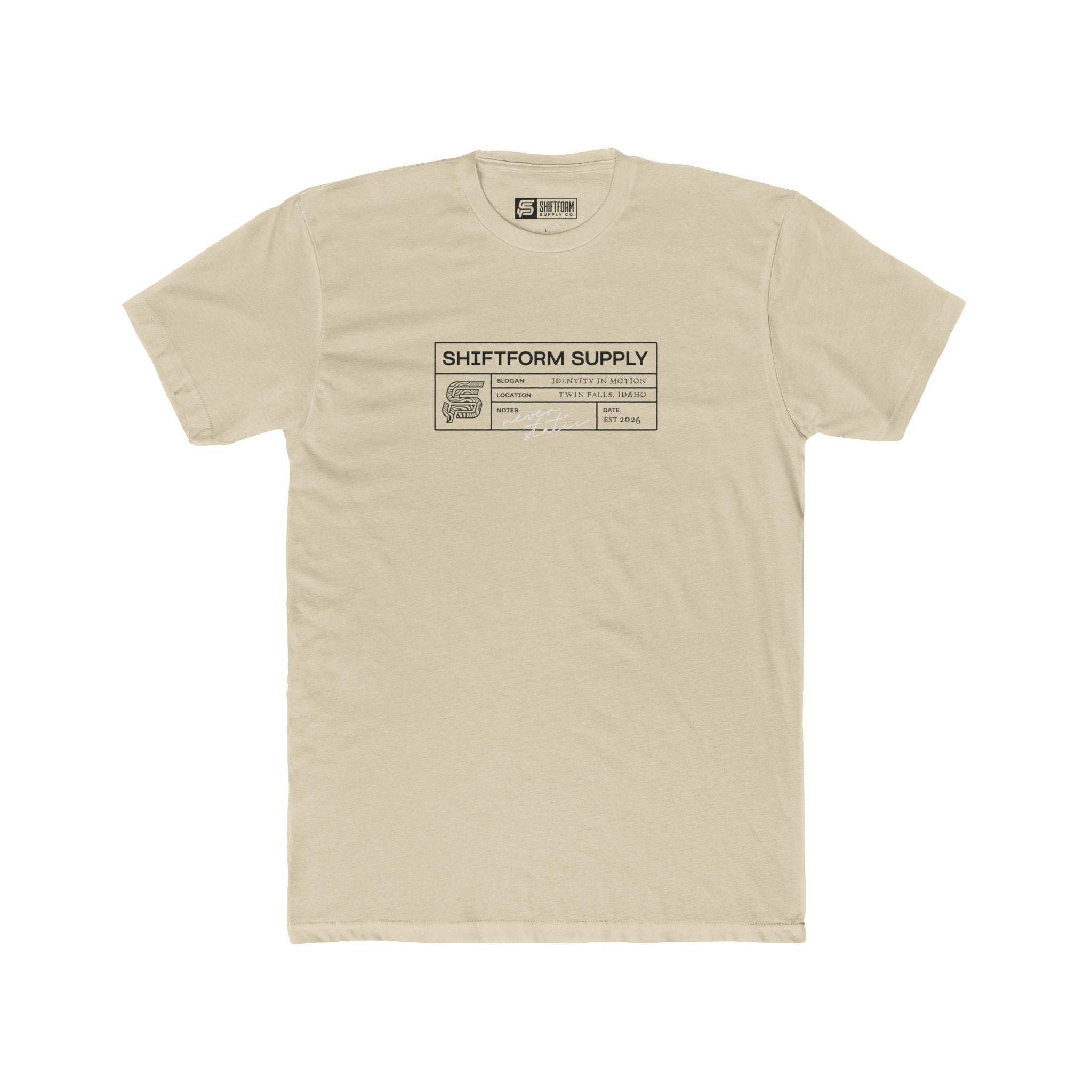 Shiftform Supply Label tee