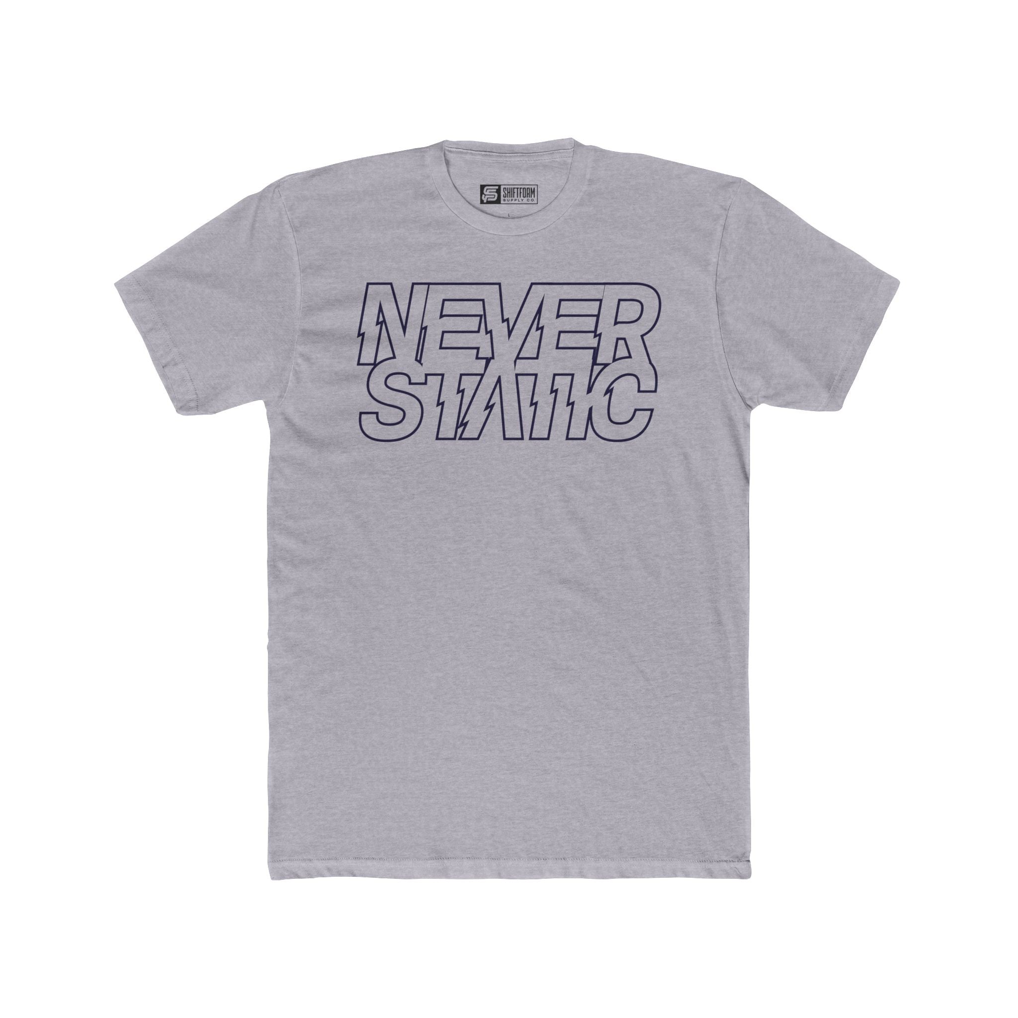 Never Static tee