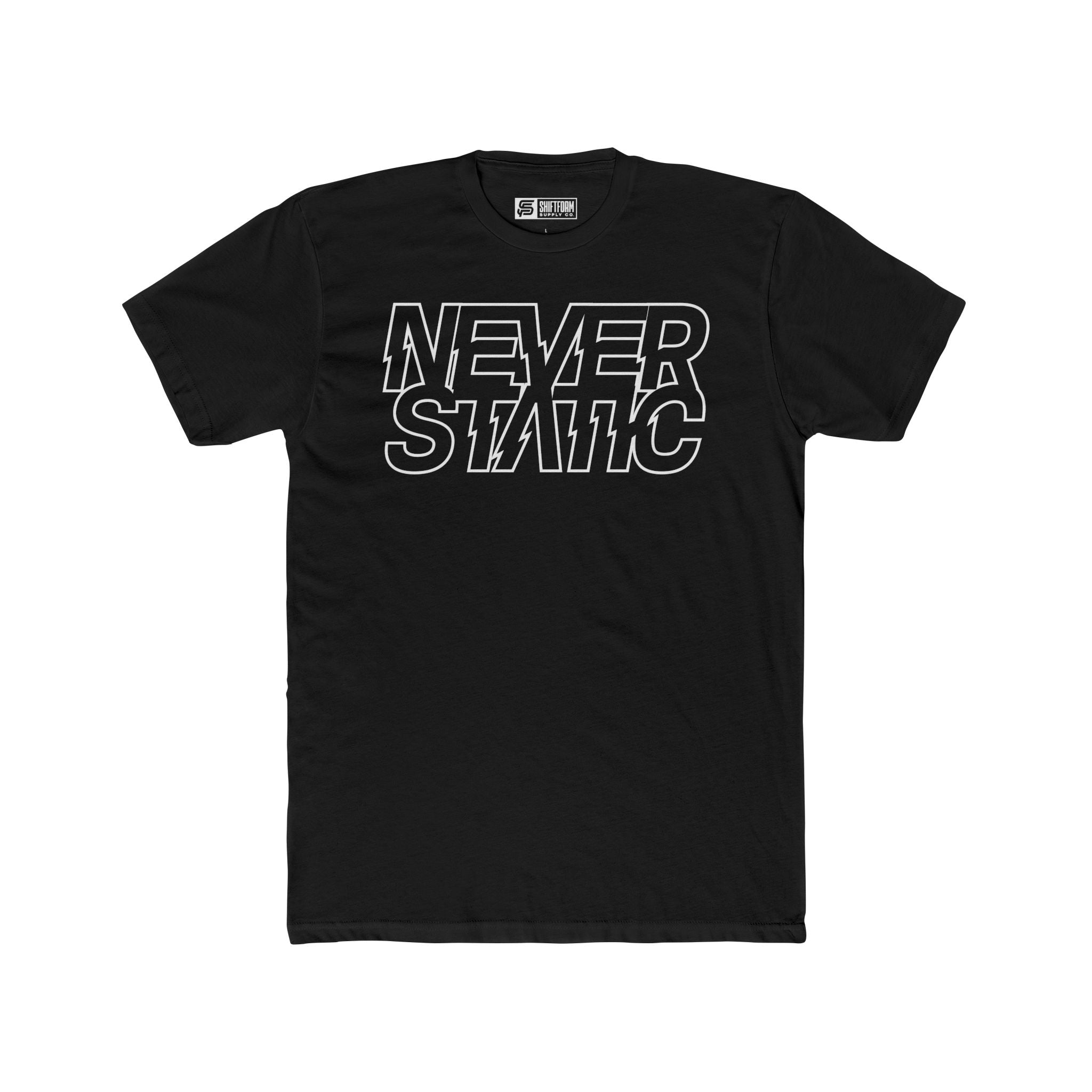 Never Static tee