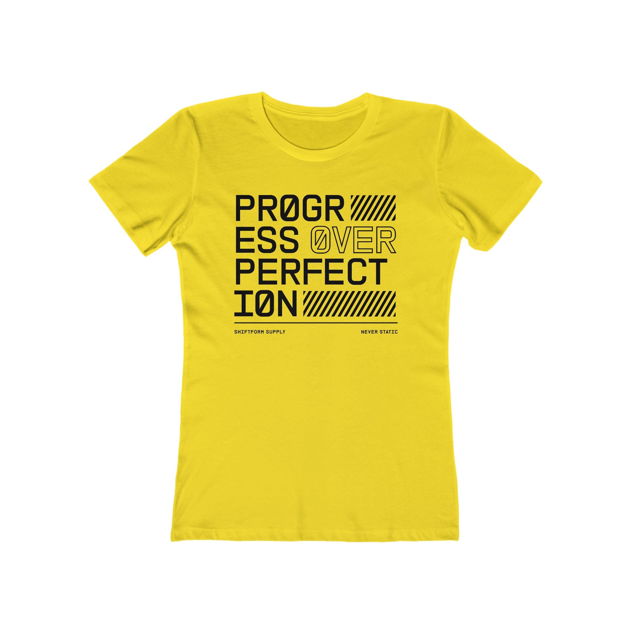 Women's Progress Over Perfection tee