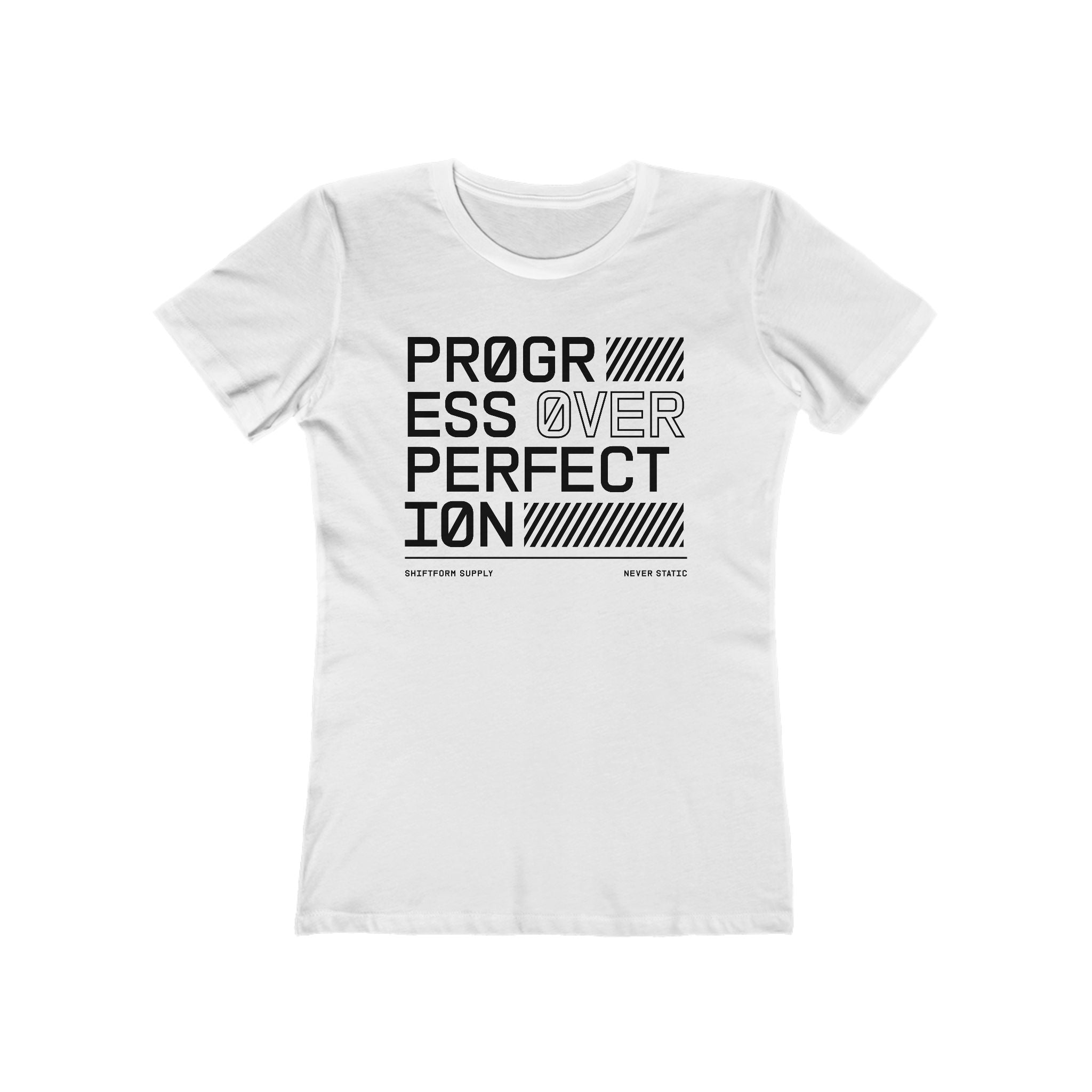 Women's Progress Over Perfection tee