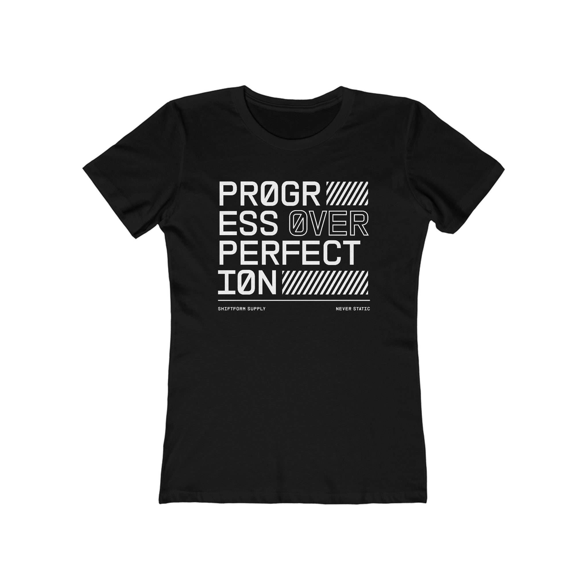 Women's Progress Over Perfection tee