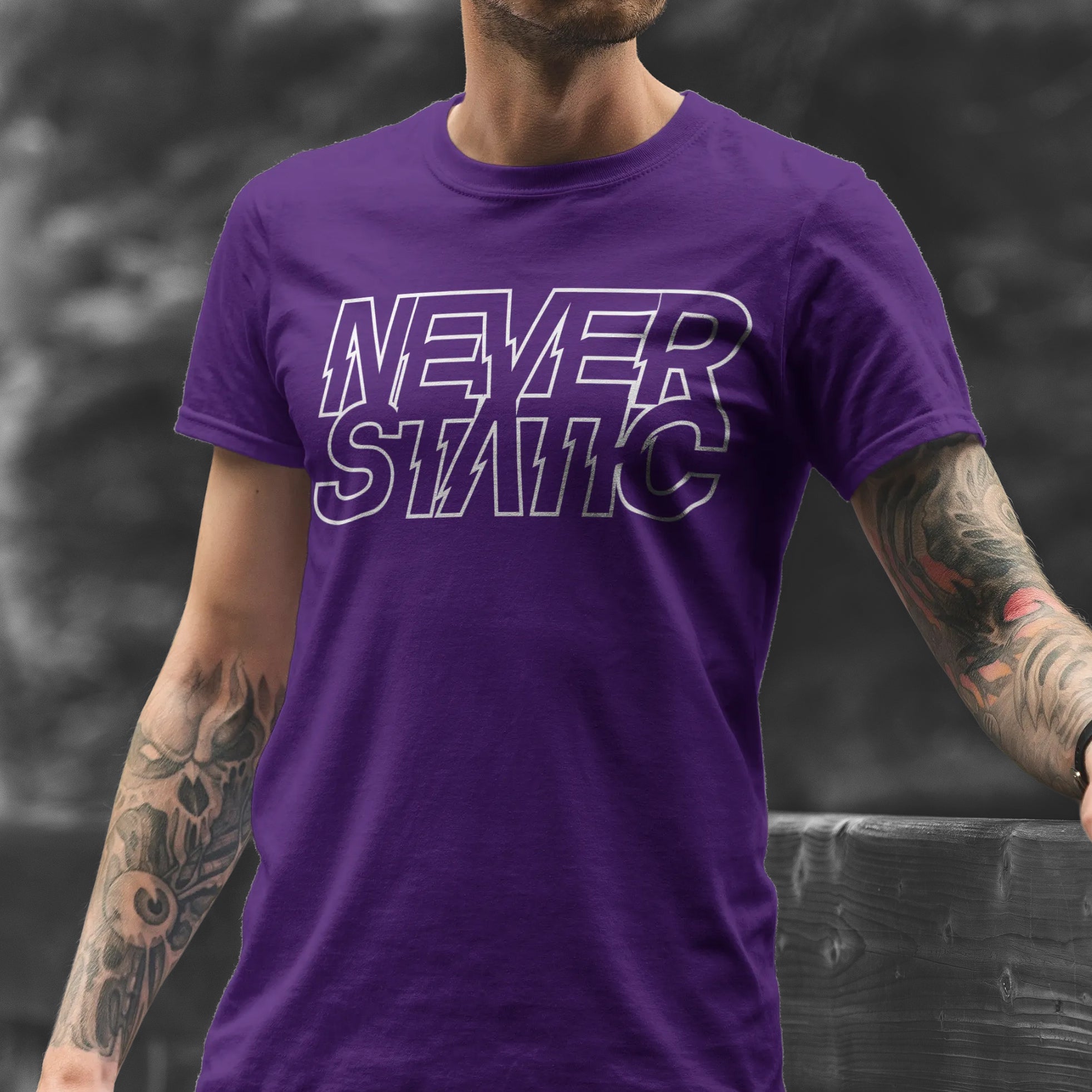Never Static tee