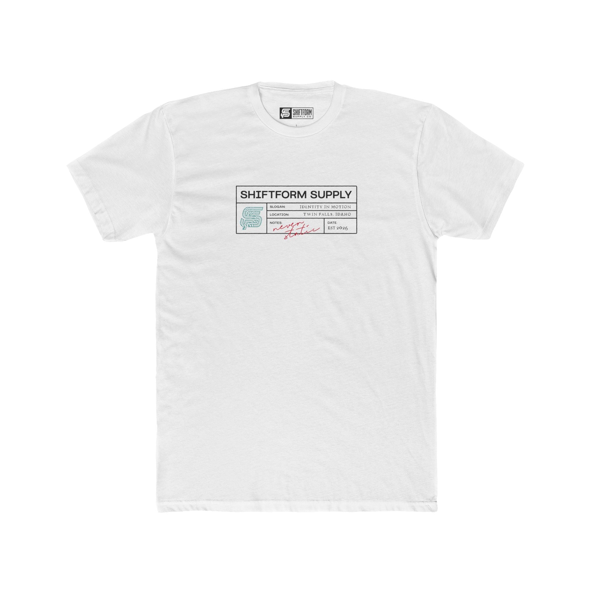 Shiftform Supply Label tee