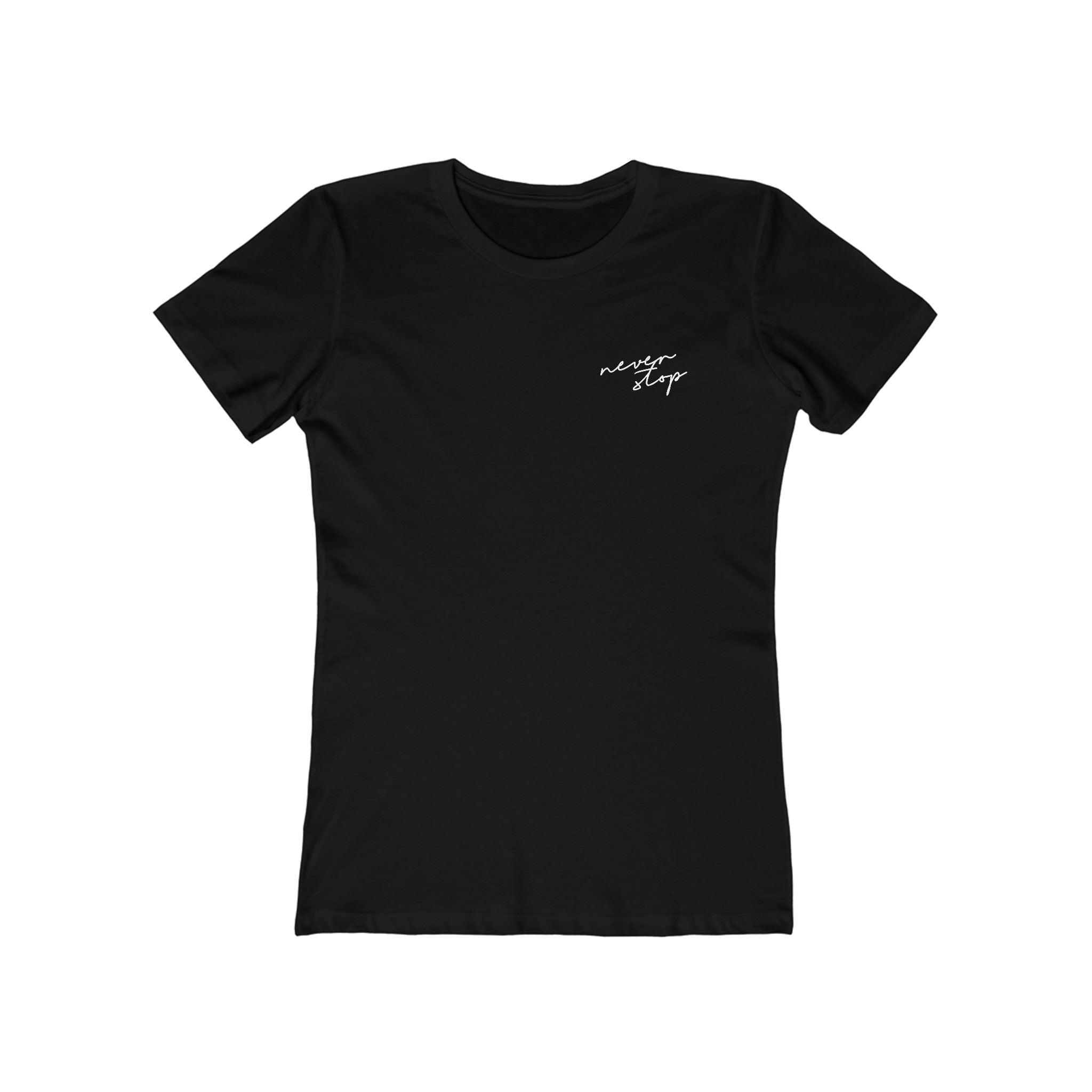 Women's Never Stop tee