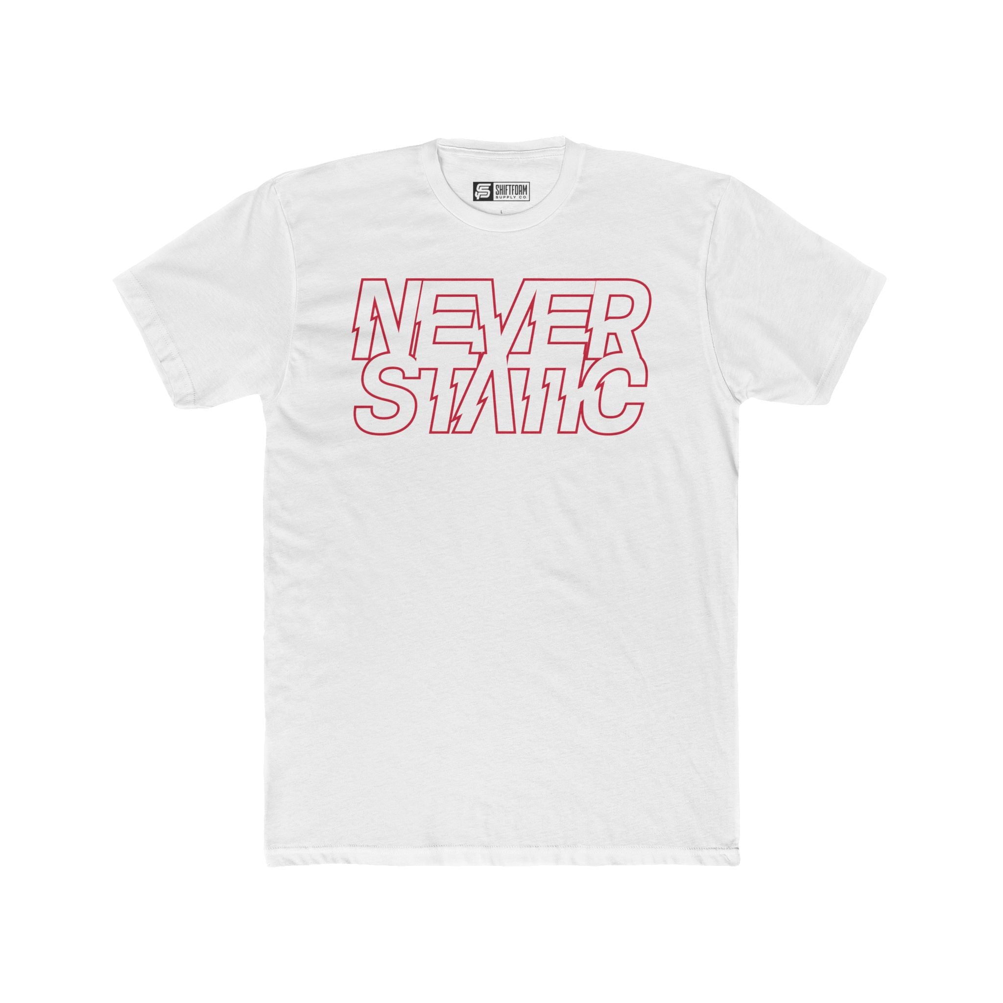 Never Static tee