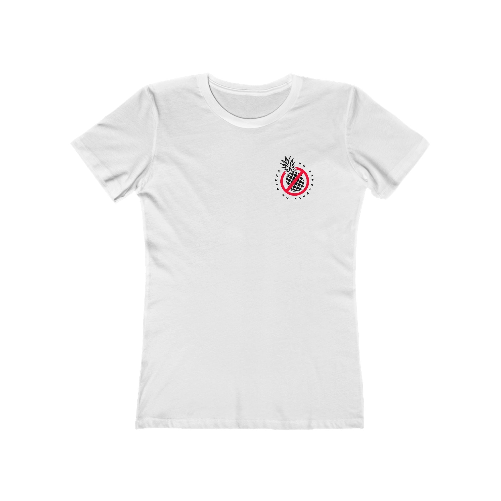 Women's Anti Pineapple on Pizza tee