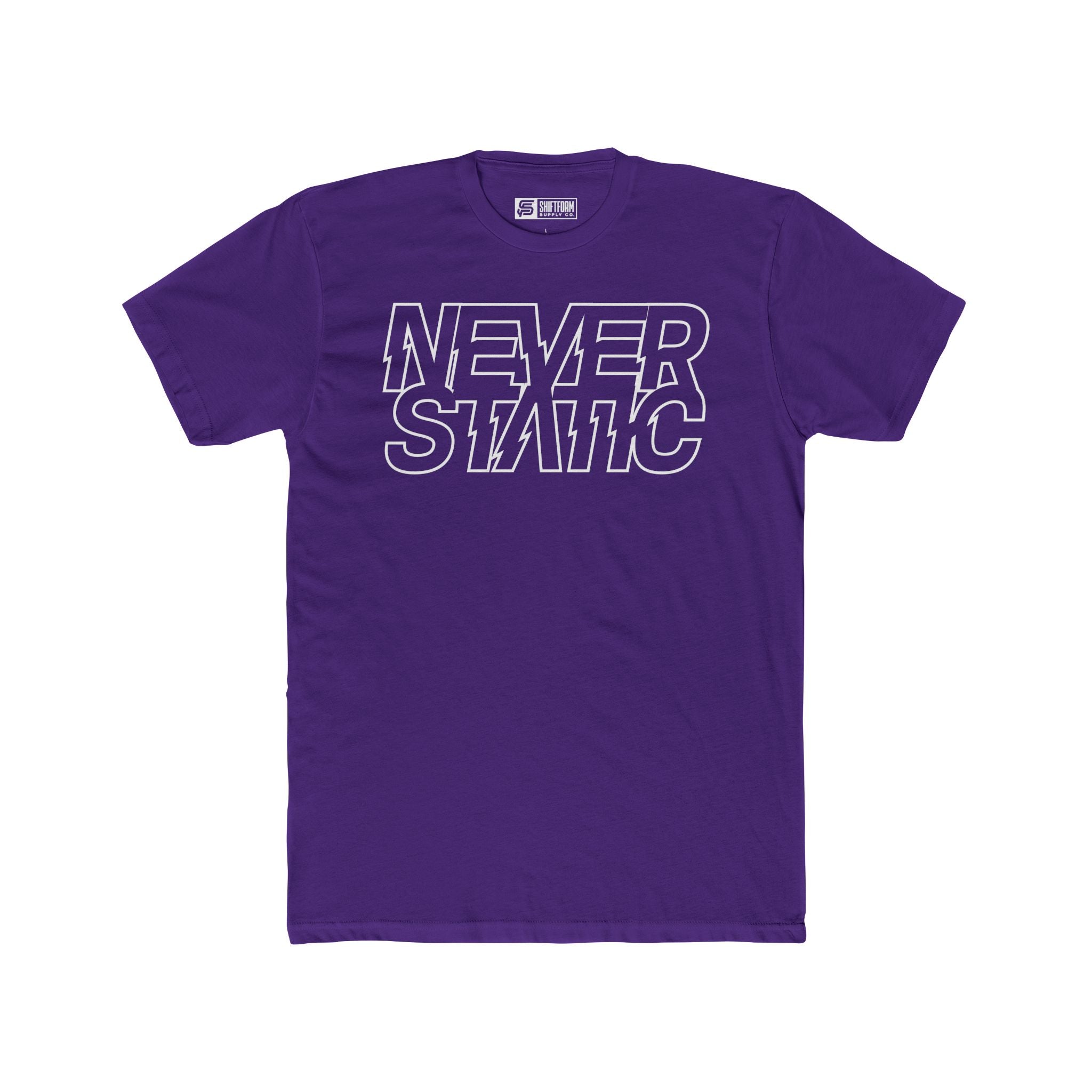 Never Static tee