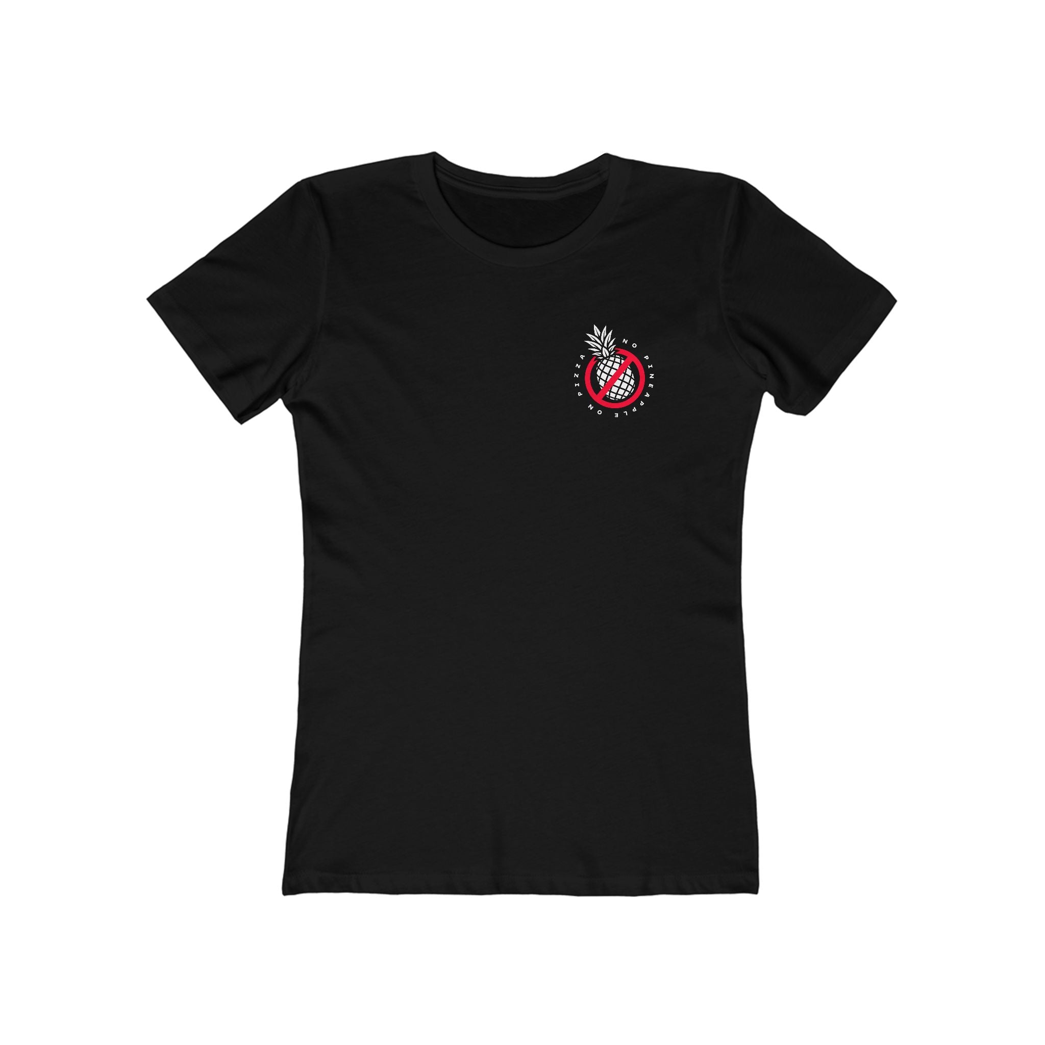 Women's Anti Pineapple on Pizza tee