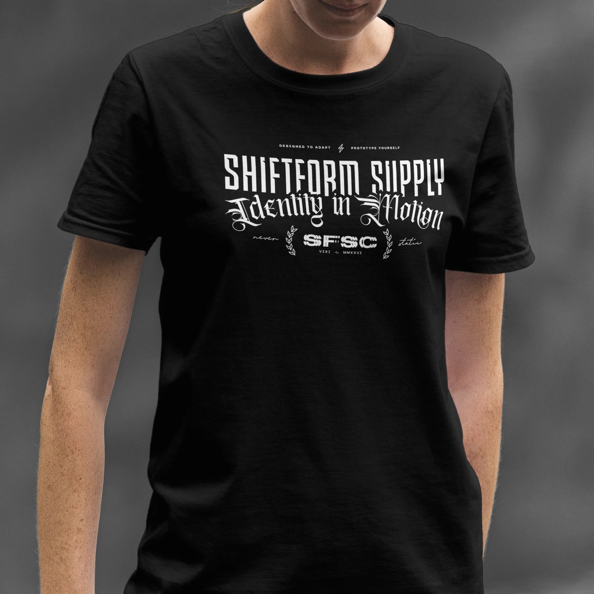 Women's Identity in Motion tee