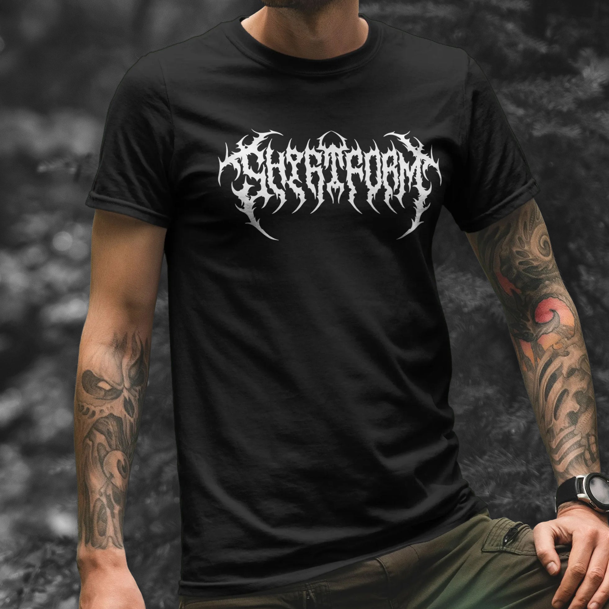 Shiftform metal tee