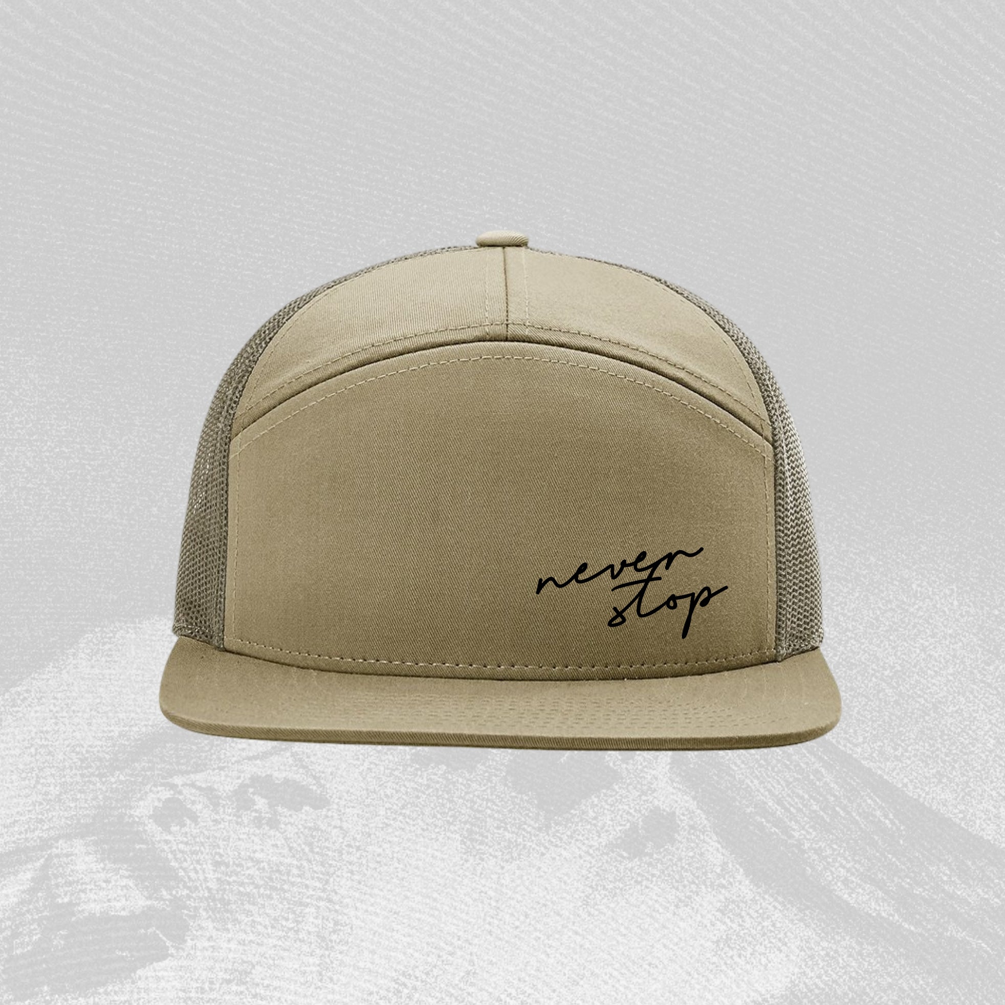 Never stop Hat
