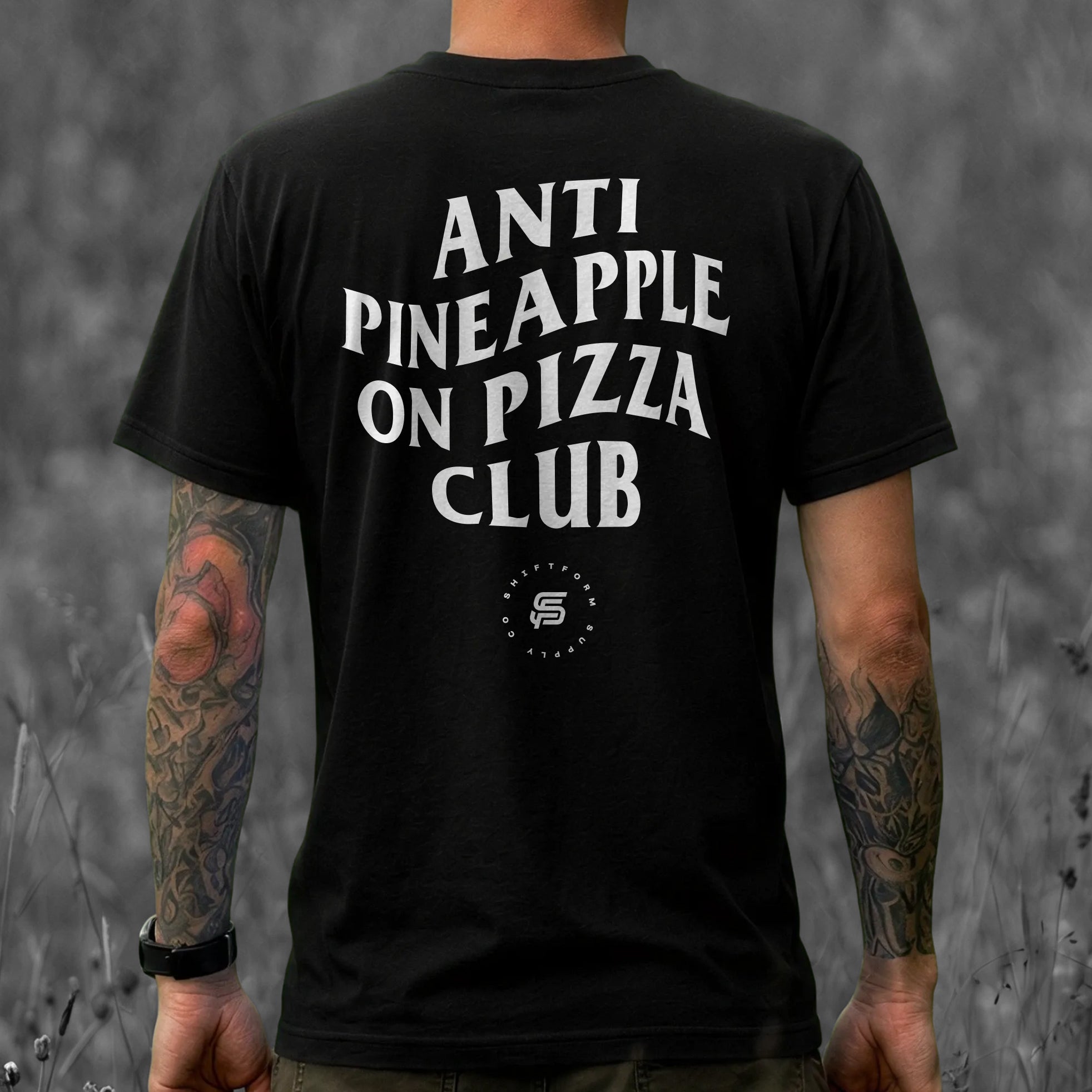 Anti Pineapple on Pizza tee