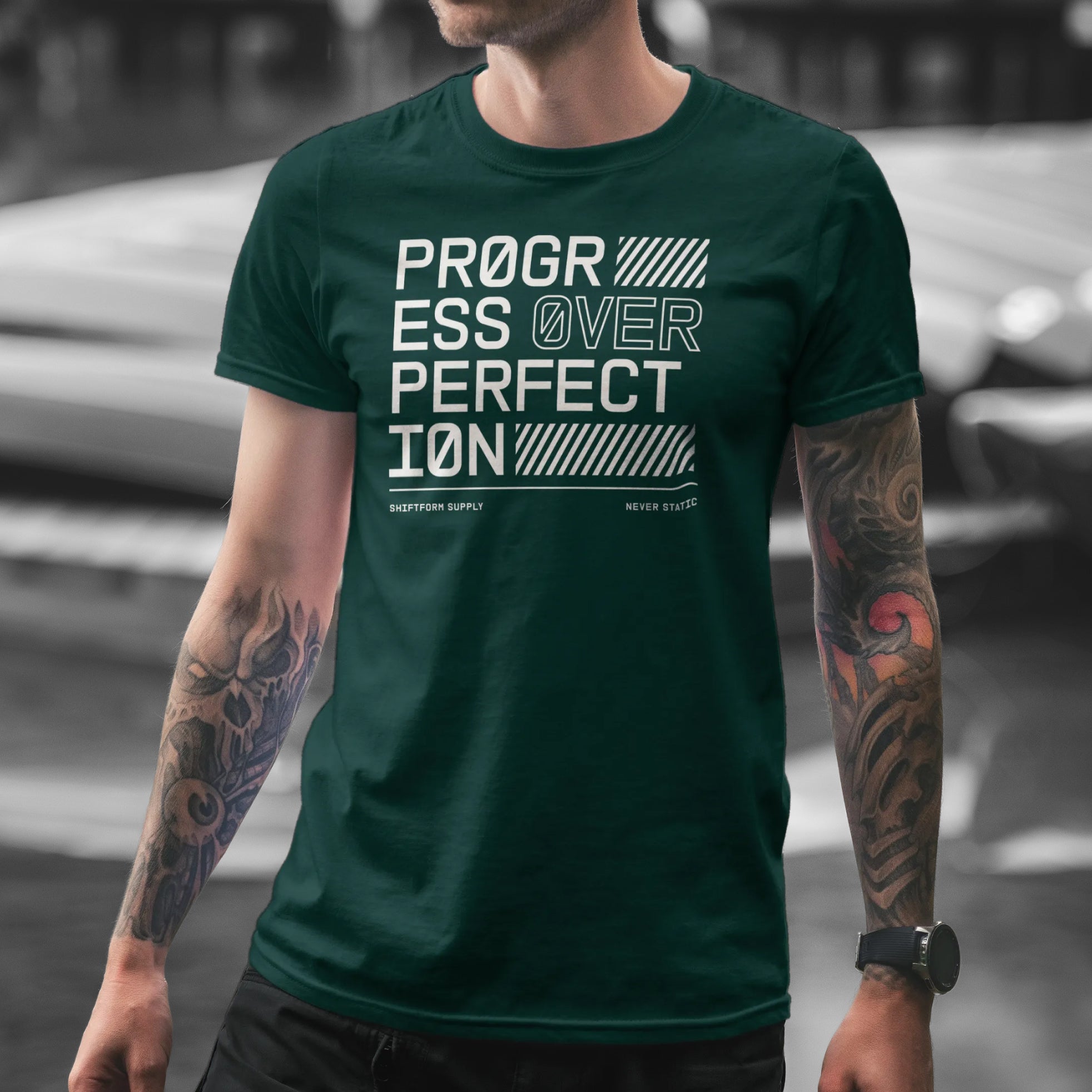 Progress Over Perfection tee
