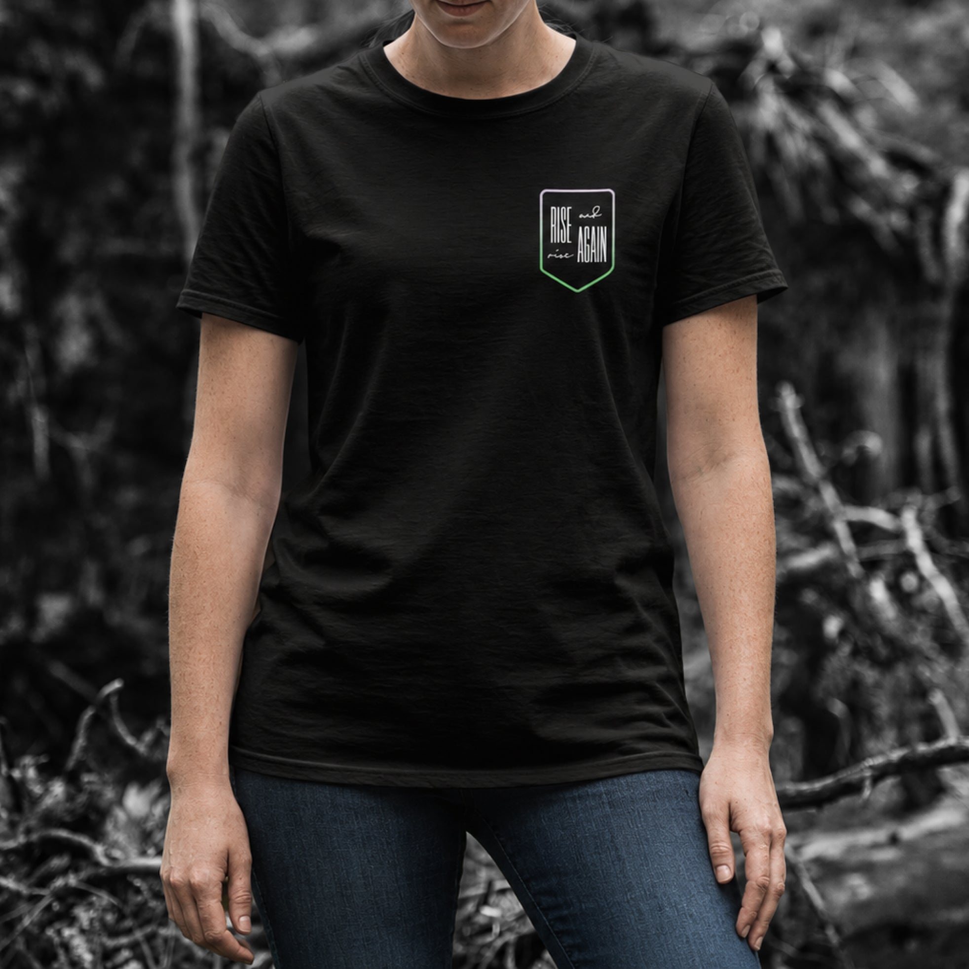 Women's Rise and Rise Again tee