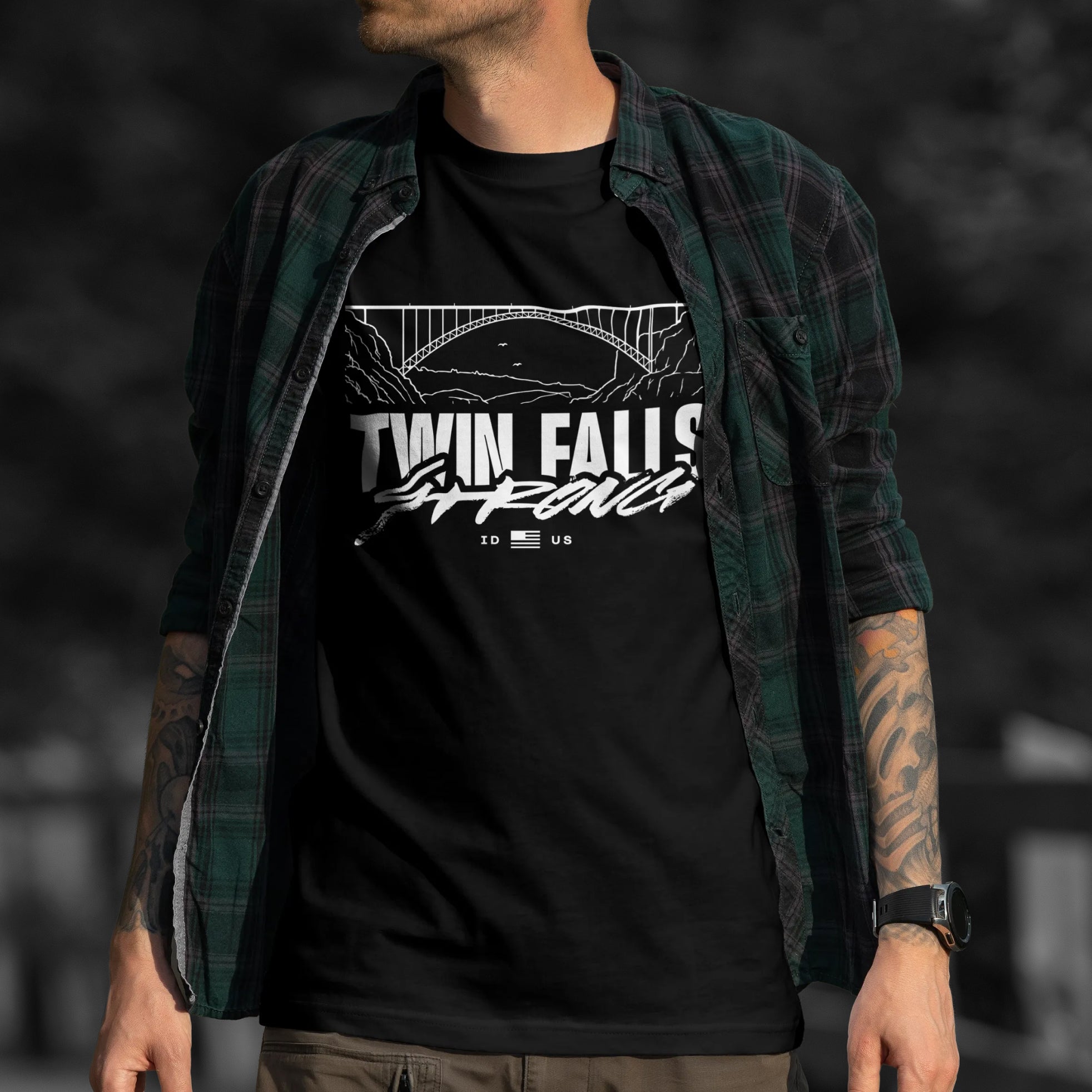 Twin Falls Strong tee